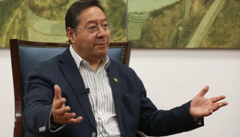 Luis Arce, expresidente de Bolivia.