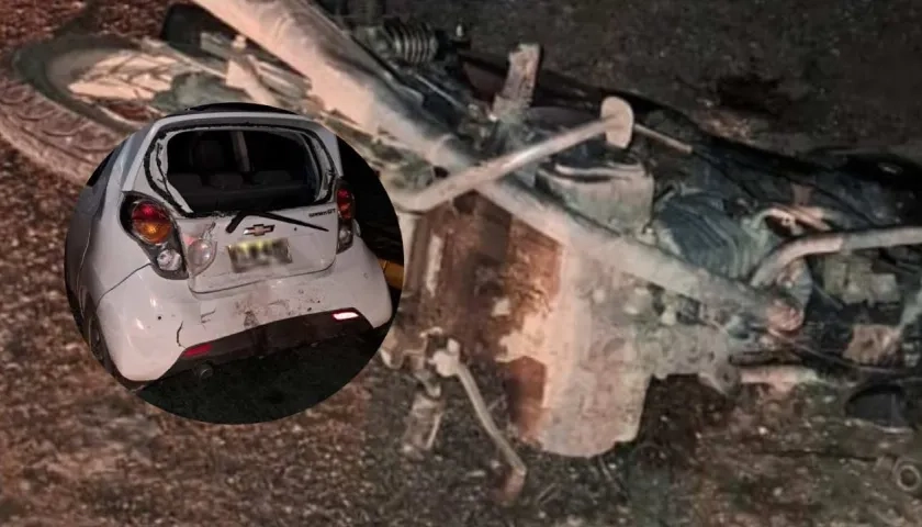 Accidente de tránsito.