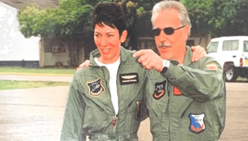 Andrés Pastrana y Ghislaine Maxwell