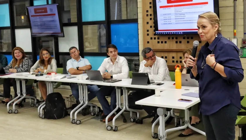 Cecilia Arango, secretaria de Planeación del Atlántico.