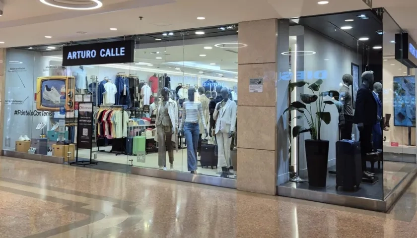 Una sucursal de la compañía Arturo Calle. 