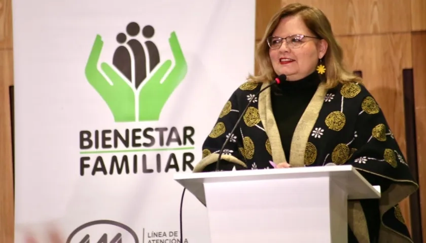 Astrid Cáceres, directora del ICBF.