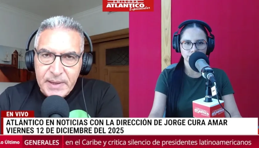 Transmisión de Atlántico en Noticias.