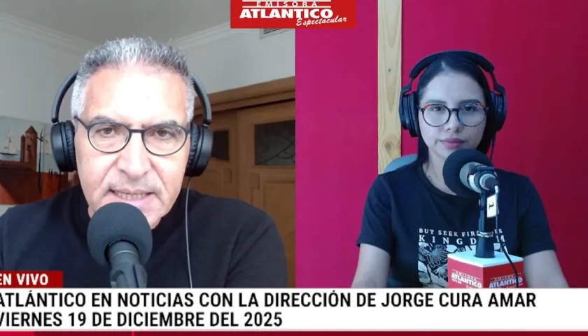 Transmisión de Atlántico en Noticias.