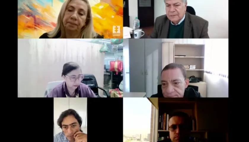 Aspecto de la audiencia preparatoria de este martes. 