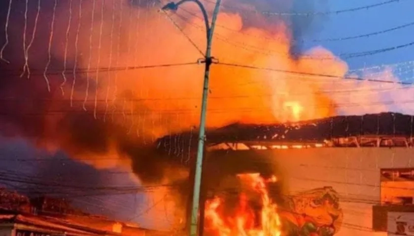 Lugar del ataque en Balboa.