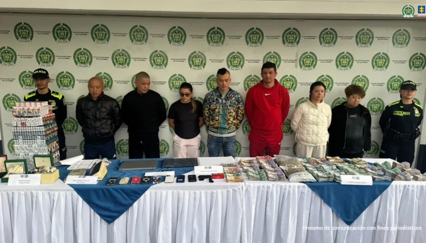 Capturados por presunto contrabando.