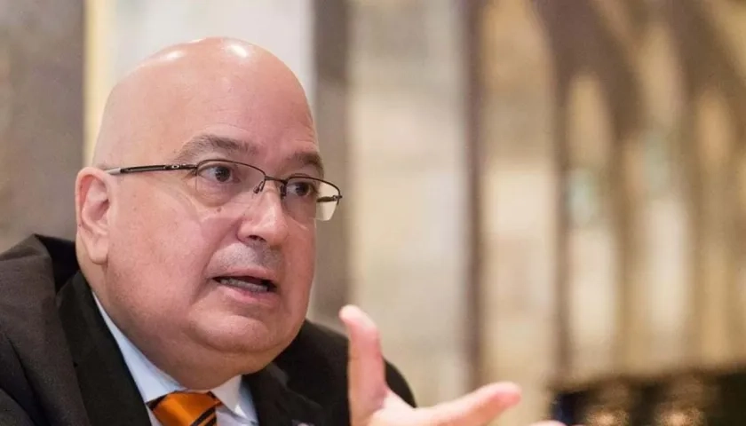 Carlos Escalante, consultor político exiliado de Venezuela