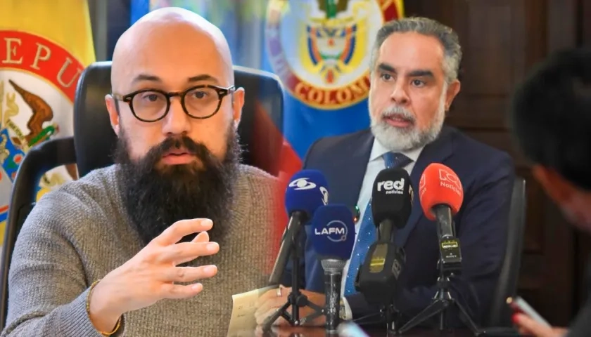 Carlos Carrillo y Armando Benedetti.