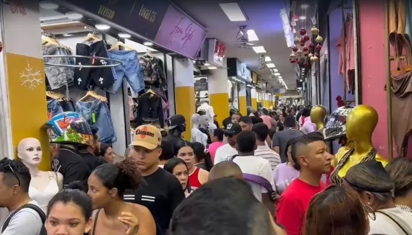 Así se encuentran los almacenes.