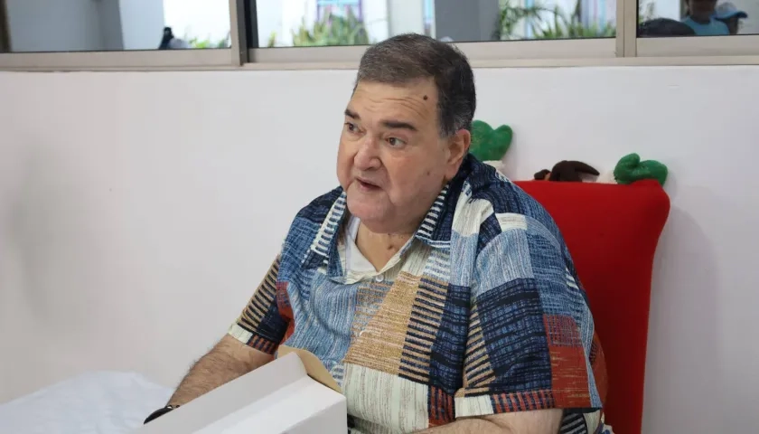 El Alcalde de Sabanalarga, José Elías Chams.