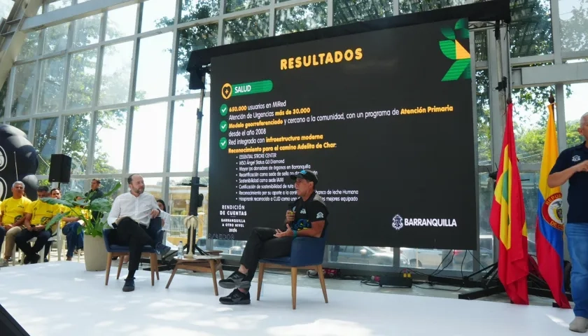 El Alcalde de Barranquilla, Alex Char.