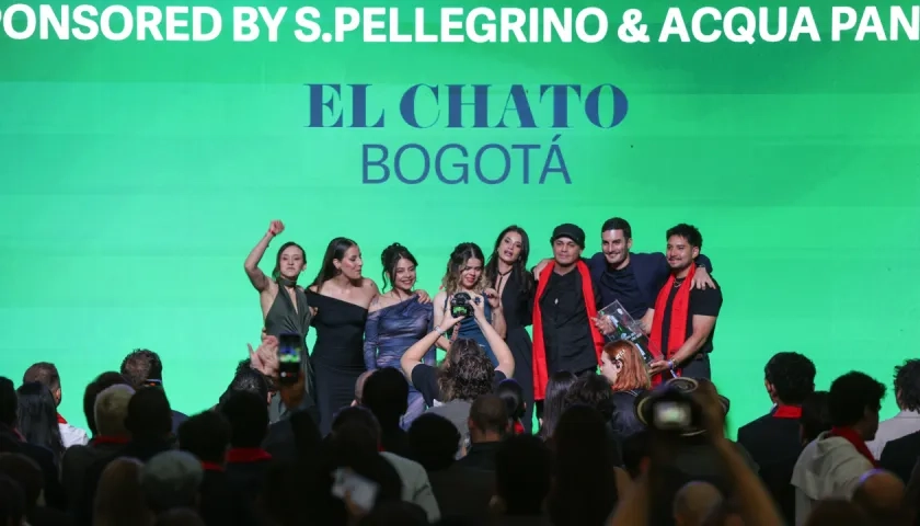 Representantes del restaurante colombiano El Chato.