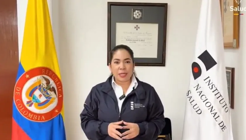 Diana Marcela Pava, directora del Instituto Nacional de Salud.