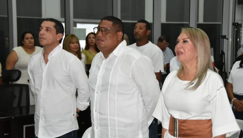 Roberto Carlos Rodríguez, Francisco Javier Sánchez y María Eugenia Rodríguez.