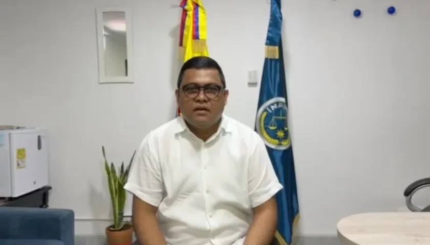 Jim Nelson Muñoz, director Regional del Inpec. 