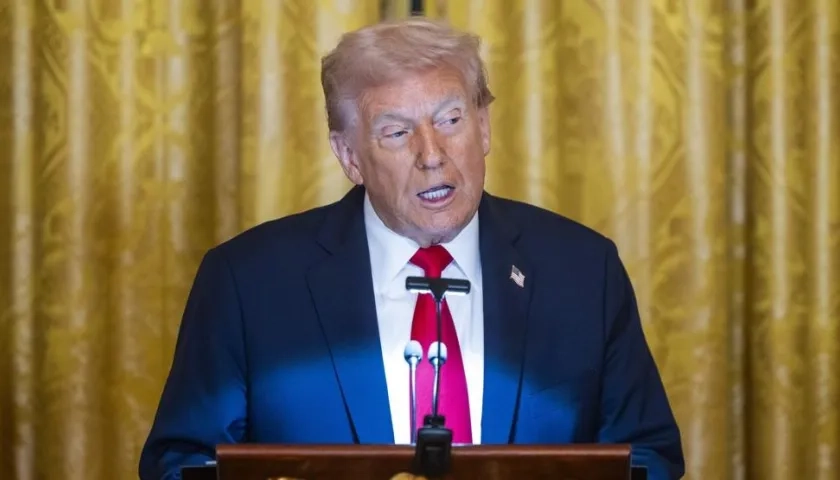 Donald Trump, Presidente de Estados Unidos. 