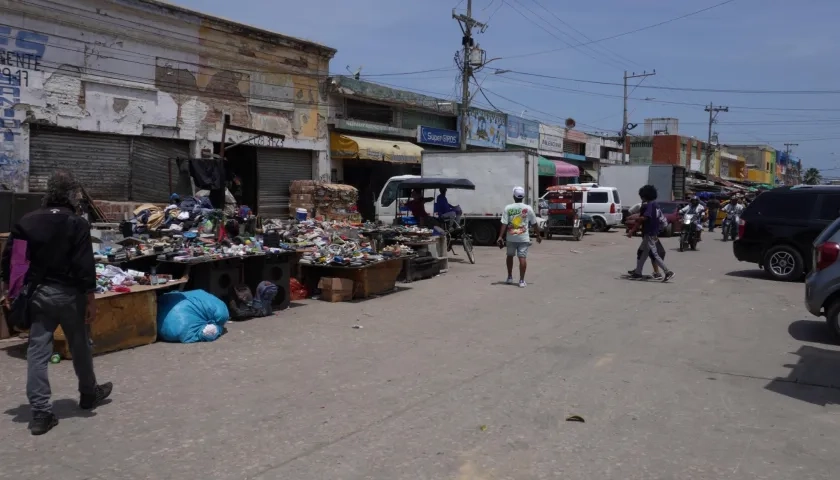 Sector de 'El Boliche', donde se originó la emergencia por el licor adulterado. 