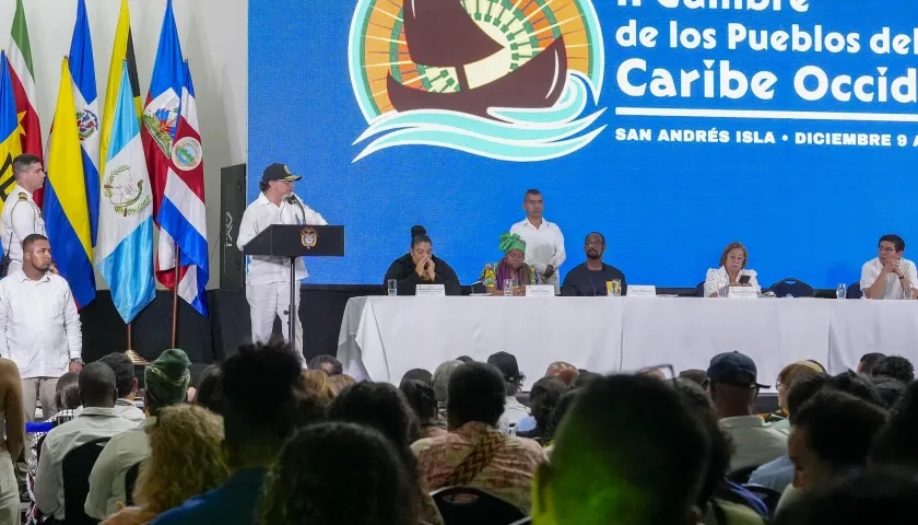 El Presidente Gustavo Petro.