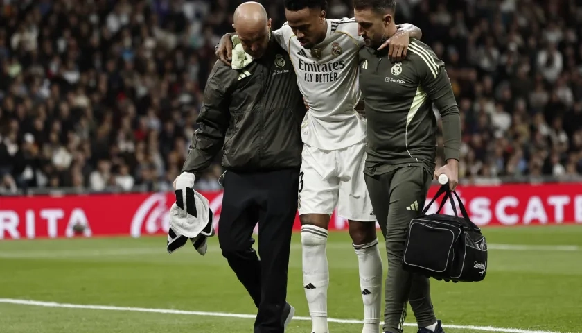 El defensa del Real Madrid Éder Militao.