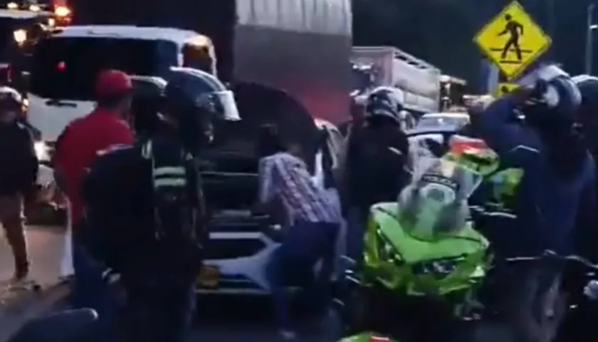 Explosión en Copacabana.