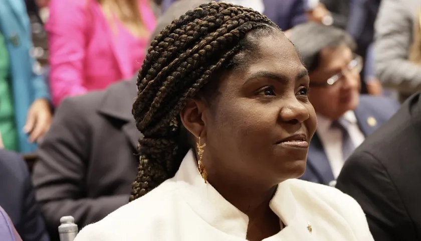 La vicepresidenta Francia Márquez.