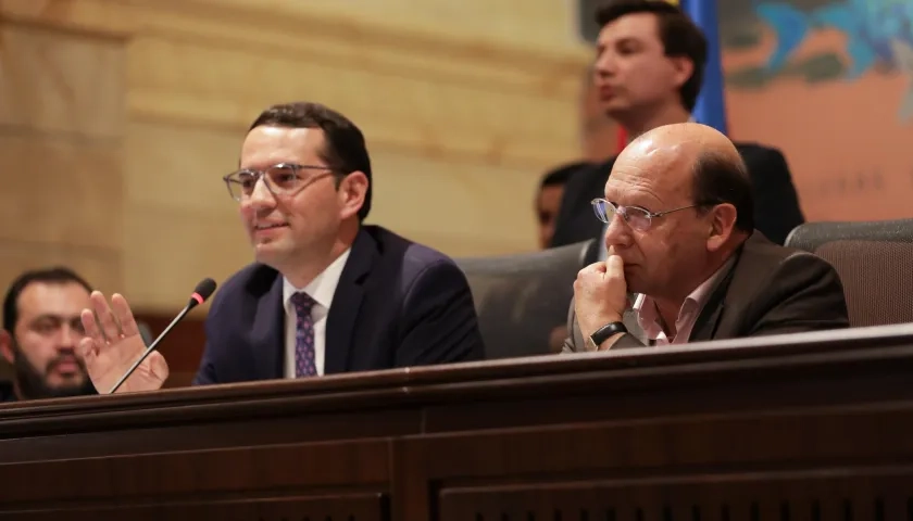 Germán Ávila, ministro de Hacienda.