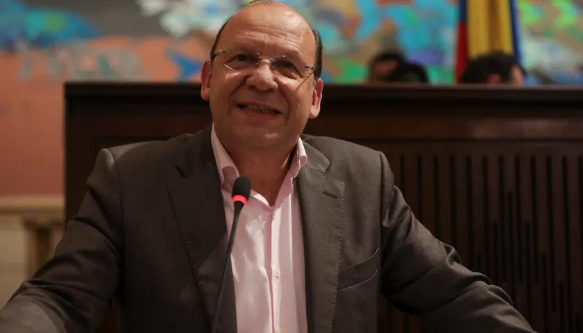 Germán Ávila, ministro de Hacienda.