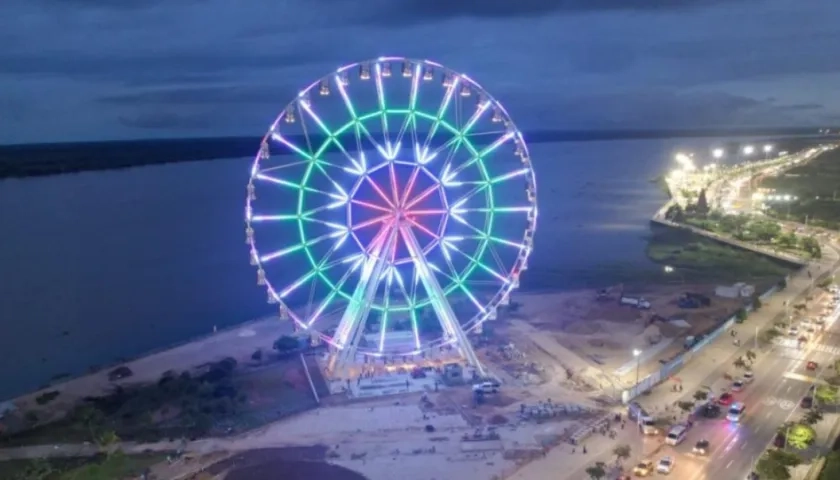 La Luna del Río en el Gran Malecón. 