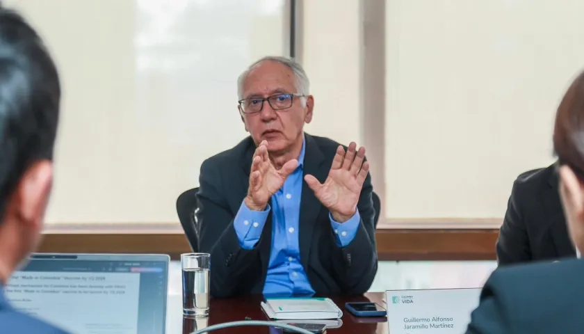 Guillermo Alfonso Jaramillo, ministro de Salud.