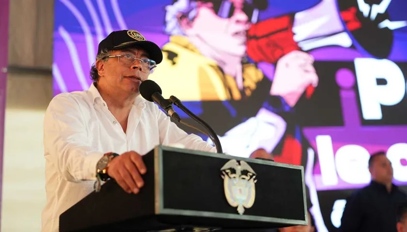 Gustavo Petro, Presidente de Colombia. 