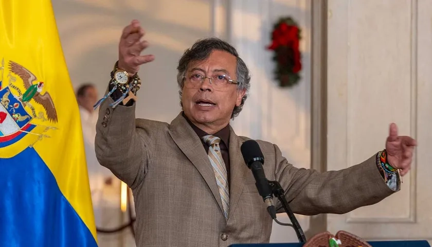 Gustavo Petro, Presidente de Colombia. 