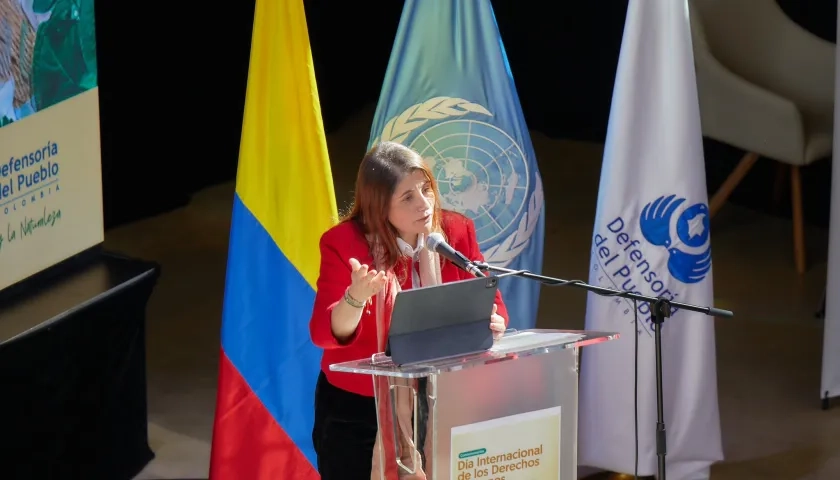 Iris Marín Ortiz, defensora del Pueblo.