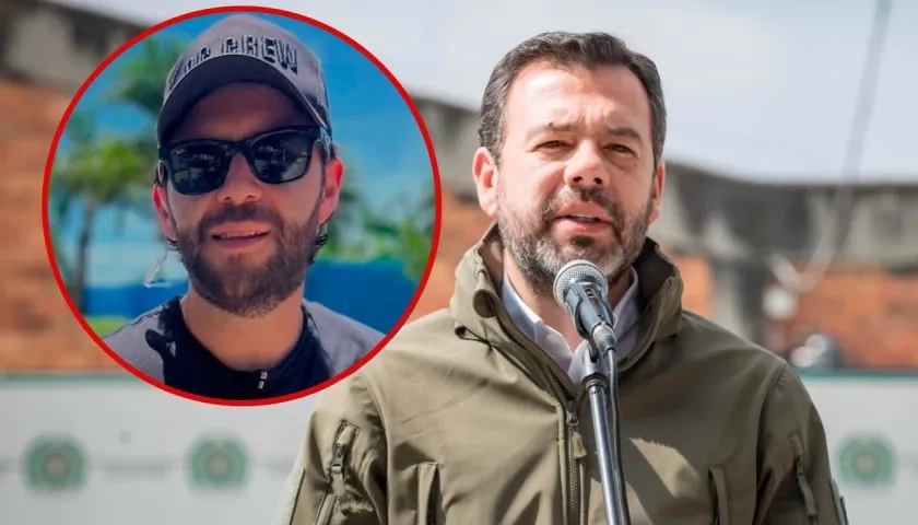 Jean Claude Bossard y Carlos Fernando Galán, alcalde de Bogotá.