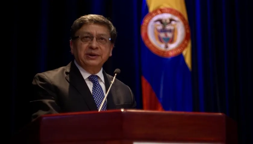 Jorge Enrique Ibáñez, presidente de la Corte Constitucional.