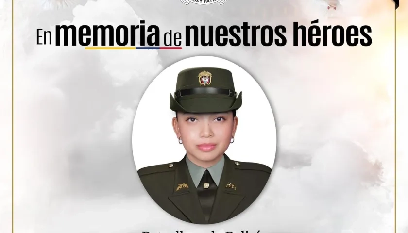 Patrullera Karen Pajoy Candela.