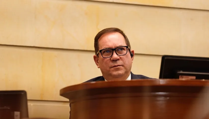 Lidio García, presidente del Senado.