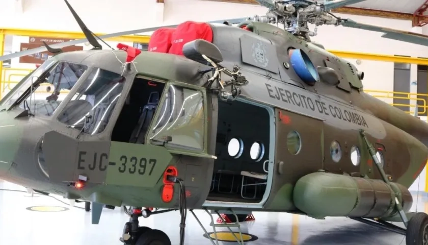 Helicóptero MI-17.