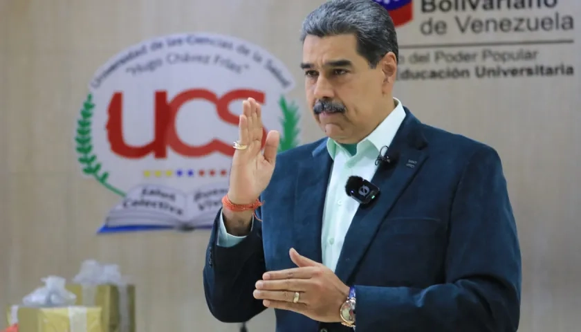 El presidente de Venezuela, Nicolás Maduro.