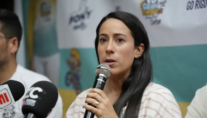 Mariana Pajón, deportista colombiana.