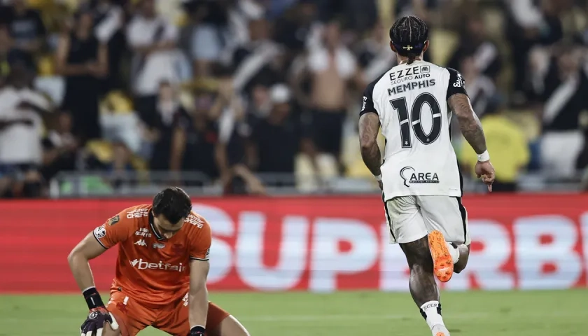 La celebración de Memphis Depay.