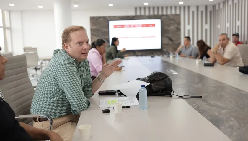 El secretario jurídico del Departamento, Rachid Náder Orfale.
