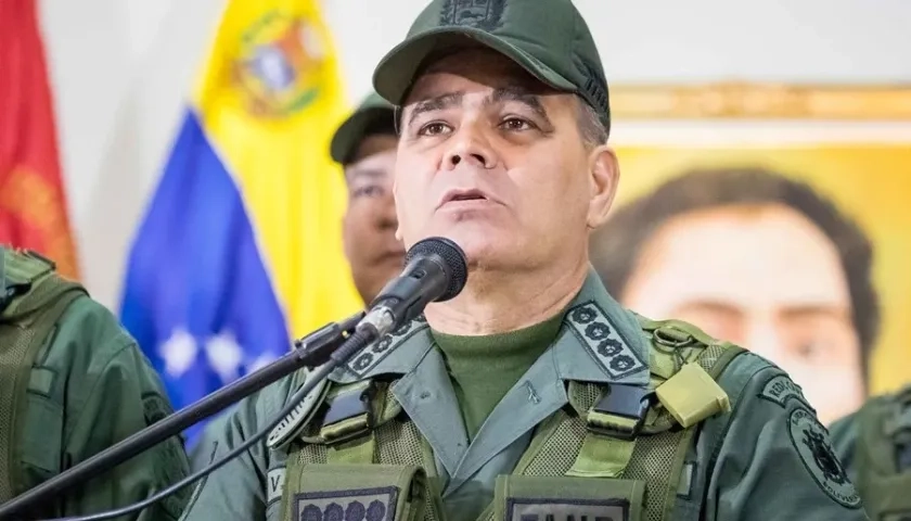 El ministro de Defensa de Venezuela, Vladimir Padrino López.
