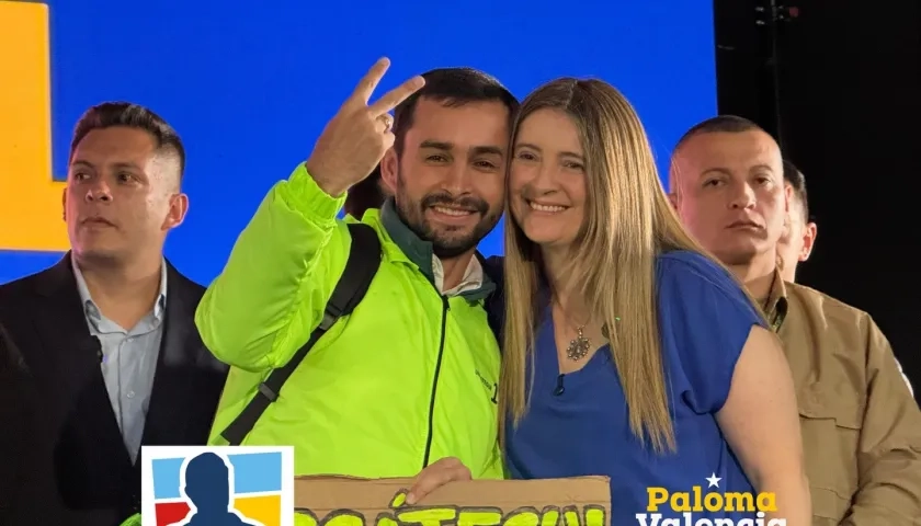 Paloma Valencia, candidata presidencial del Centro Democrático. 