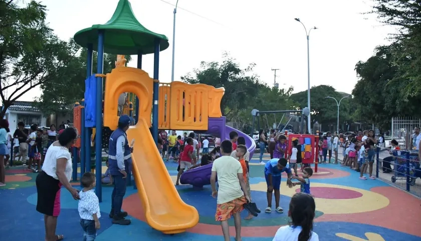 Nuevo parque en Siete de Abril