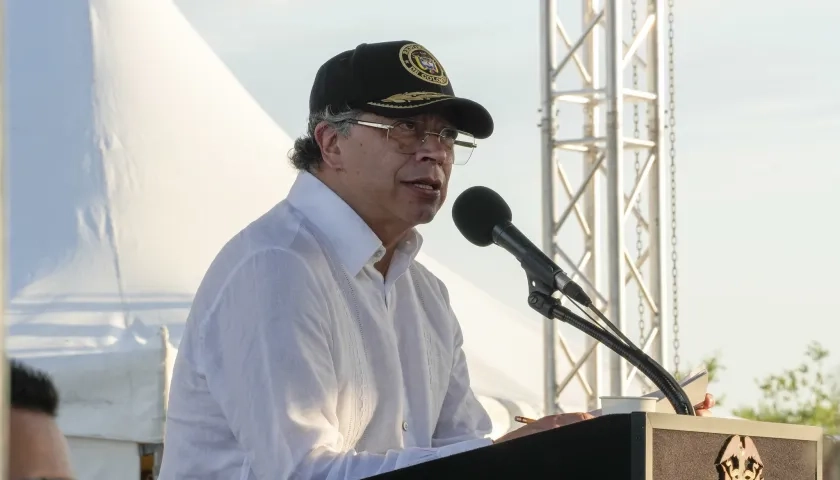 El Presidente de la República, Gustavo Petro.