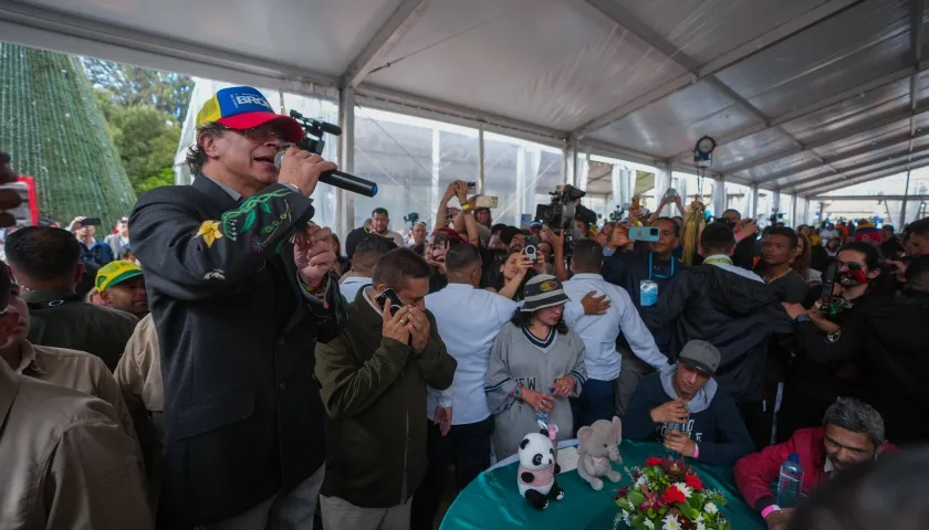 El Presidente de la República, Gustavo Petro.