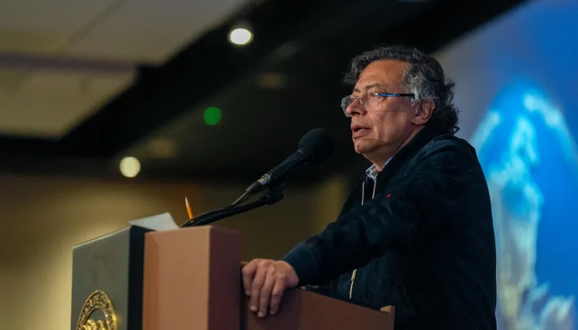 El Presidente de la República, Gustavo Petro.