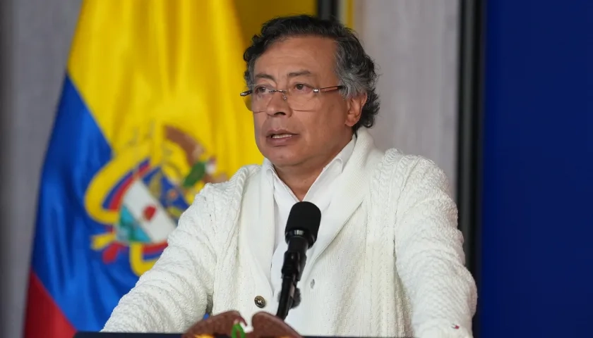 Gustavo Petro, Presidente de Colombia. 