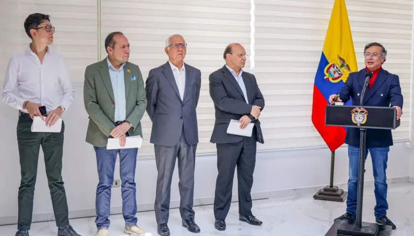 El Presidente de la República, Gustavo Petro.